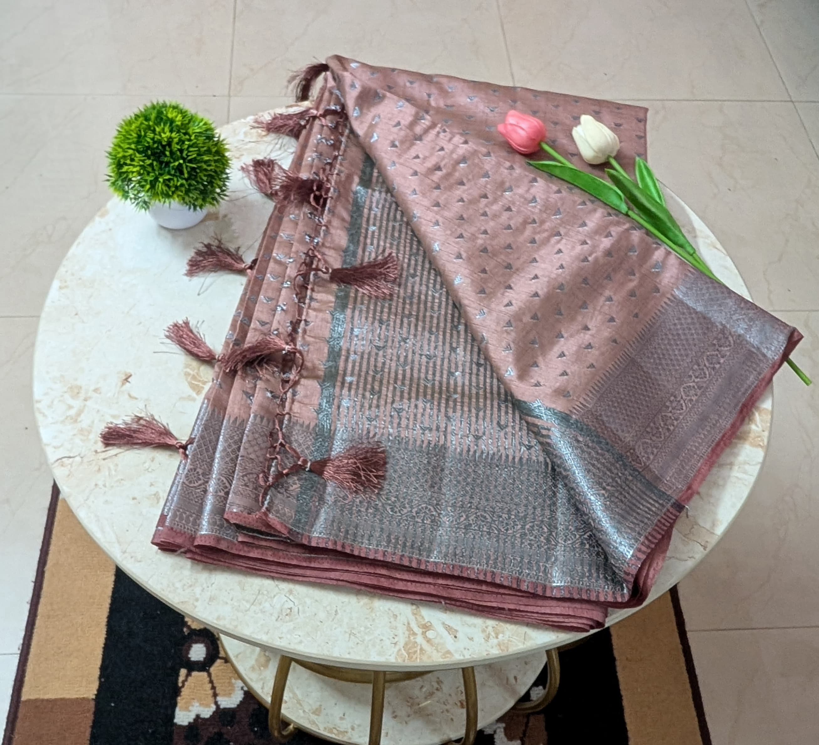 Tussar Silk Saree Collection